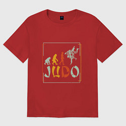 Женская футболка оверсайз Judo Warriors