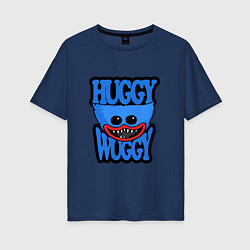 Женская футболка оверсайз Huggy Wuggy 01