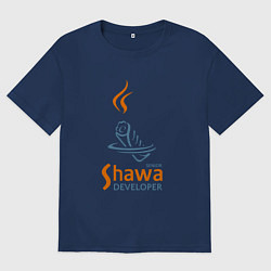 Женская футболка оверсайз Senior Shawa Developer