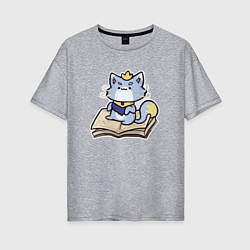 Женская футболка оверсайз The Magical Cat Yuumi