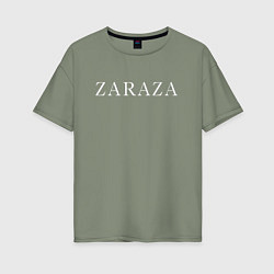 Футболка оверсайз женская She Zaraza, цвет: авокадо