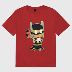 Женская футболка оверсайз Shadow Shaman Chibi