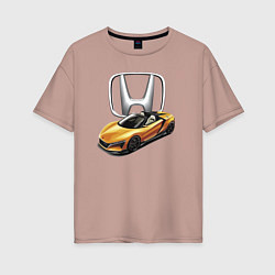 Женская футболка оверсайз Honda Concept Motorsport