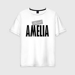 Футболка оверсайз женская Unreal Amelia, цвет: белый