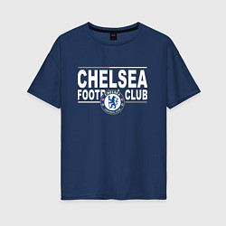 Женская футболка оверсайз Chelsea Football Club Челси