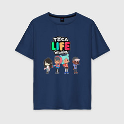 Женская футболка оверсайз Toca Life World 3