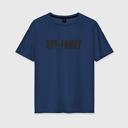 Женская футболка оверсайз Spy x Family Logo