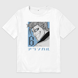 Женская футболка оверсайз Арранкар Гриммджоу