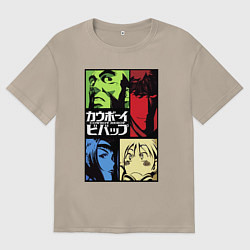 Женская футболка оверсайз Space cowboys