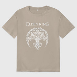Женская футболка оверсайз ДРЕВО ELDEN RING