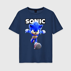 Женская футболка оверсайз Sonic the Hedgehog 2022