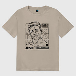 Женская футболка оверсайз ANIKI BILLY HERRINGTON ASS WE CAN