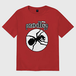 Женская футболка оверсайз The prodigy ant