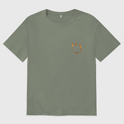 Женская футболка оверсайз Dark Souls Знак Тьмы Мини