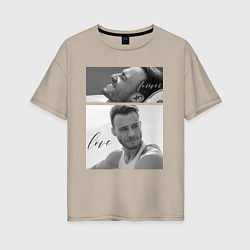 Женская футболка оверсайз Serkan Bolat - Kerem Bursin