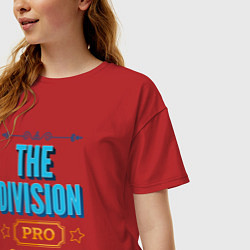 Футболка оверсайз женская Игра The Division PRO Gaming, цвет: красный — фото 2