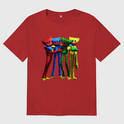 Женская футболка оверсайз GAME POPPY PLAYTIME Mini Huggies