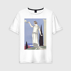 Женская футболка оверсайз Robe du Soir, de Worth Муза