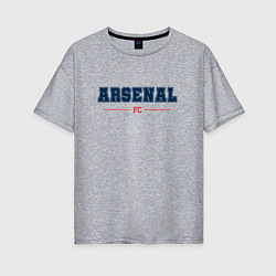 Женская футболка оверсайз Arsenal FC Classic