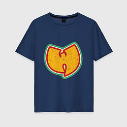 Футболка оверсайз женская Wu-Tang Colors, цвет: тёмно-синий
