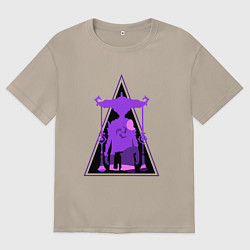 Женская футболка оверсайз Геншин Импакт Скарамучча