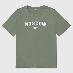 Женская футболка оверсайз MOSCOW 1147