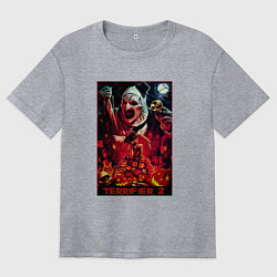 Женская футболка оверсайз Ужасающий 2