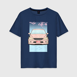 Женская футболка оверсайз Toyota Altezza stance