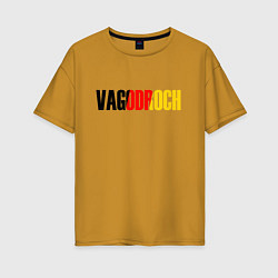 Женская футболка оверсайз VAGODROCH