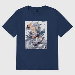 Женская футболка оверсайз Setsuna art