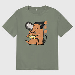 Женская футболка оверсайз Милый Почита