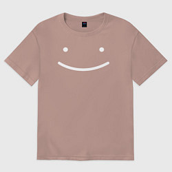 Женская футболка оверсайз Dream SMP-Minecraft