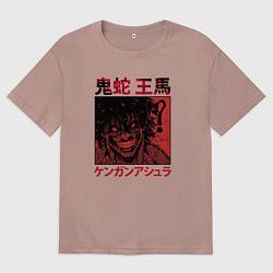 Женская футболка оверсайз Ома Токита Кэнган Асура