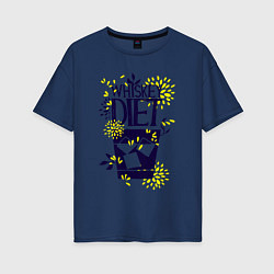 Женская футболка оверсайз Виски диета