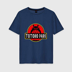 Женская футболка оверсайз Totoro park