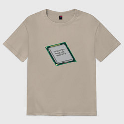 Женская футболка оверсайз IT Vagodroch processor