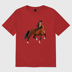 Женская футболка оверсайз Хакнэ