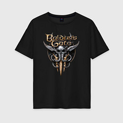 Женская футболка оверсайз Baldurs Gate III