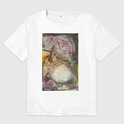 Женская футболка оверсайз Autumn