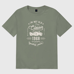 Женская футболка оверсайз Я классический 1968