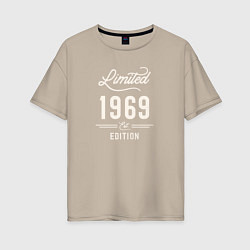 Женская футболка оверсайз 1969 ограниченный выпуск