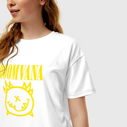 Футболка оверсайз женская Doomvana, цвет: белый — фото 2