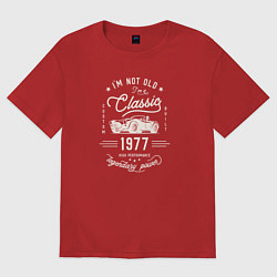 Женская футболка оверсайз Я классический 1977