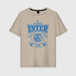 Женская футболка оверсайз Forza Inter