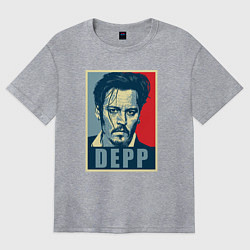 Женская футболка оверсайз Depp