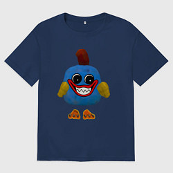 Женская футболка оверсайз Хагги Вагги Chicken - Chicken Gun