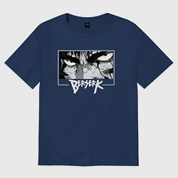 Женская футболка оверсайз Ярость Гатса аниме