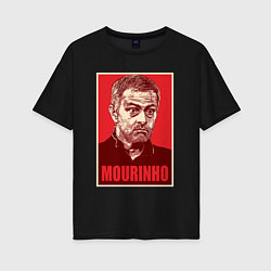 Женская футболка оверсайз Mourinho