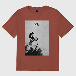 Женская футболка оверсайз UFO BMX