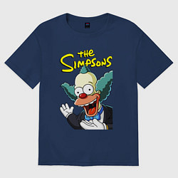 Женская футболка оверсайз Krusty the clown